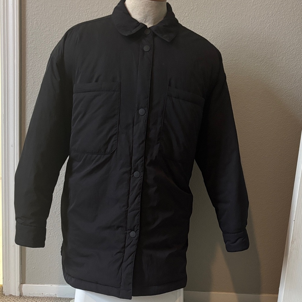 GAP Men's Black Lightweight Shirt Jacket